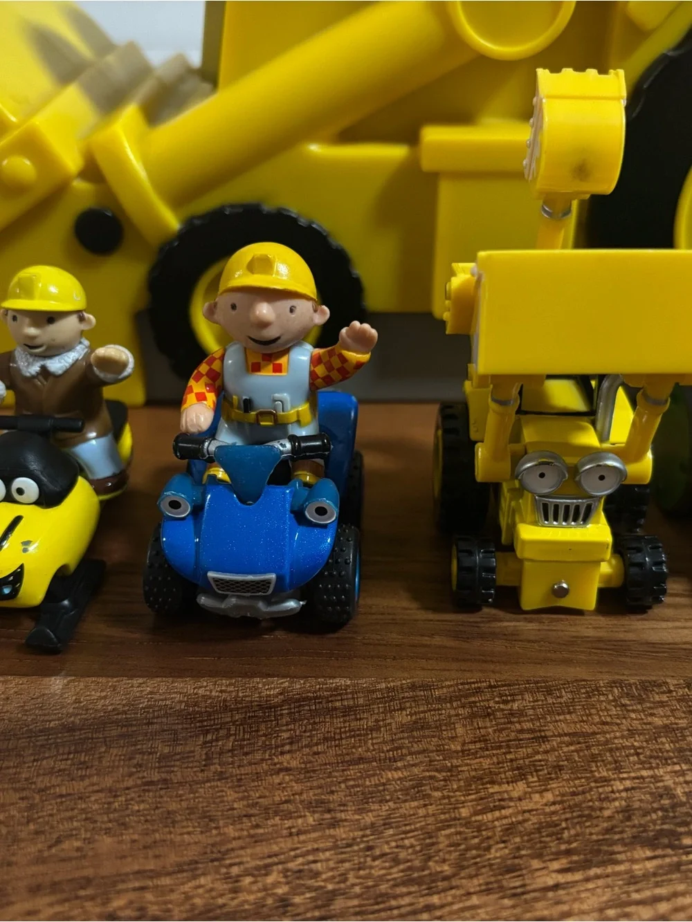9 piece original bob the builder toy lot